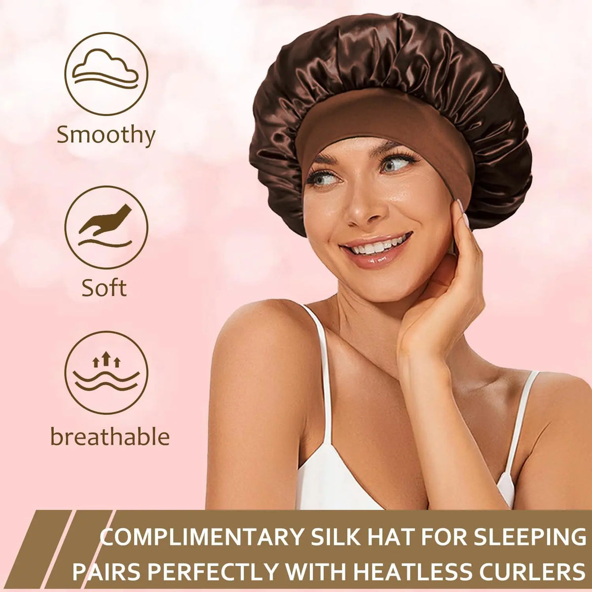 Heatless Curling Set with Bonnet