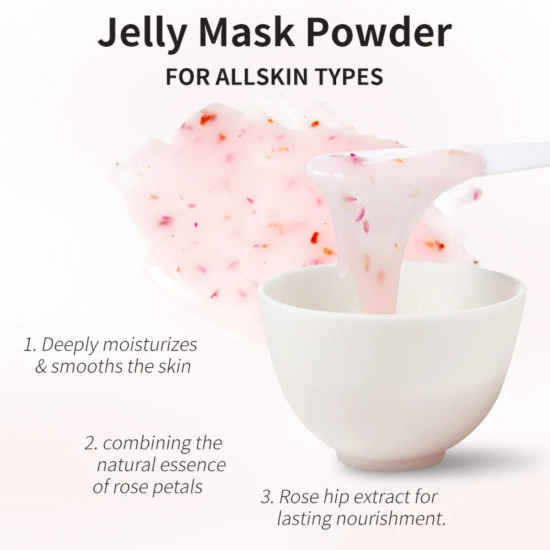 Rose Collagen Jelly Mask
