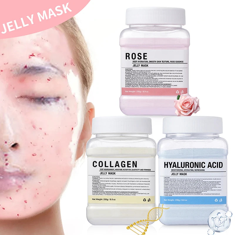 Rose Collagen Jelly Mask