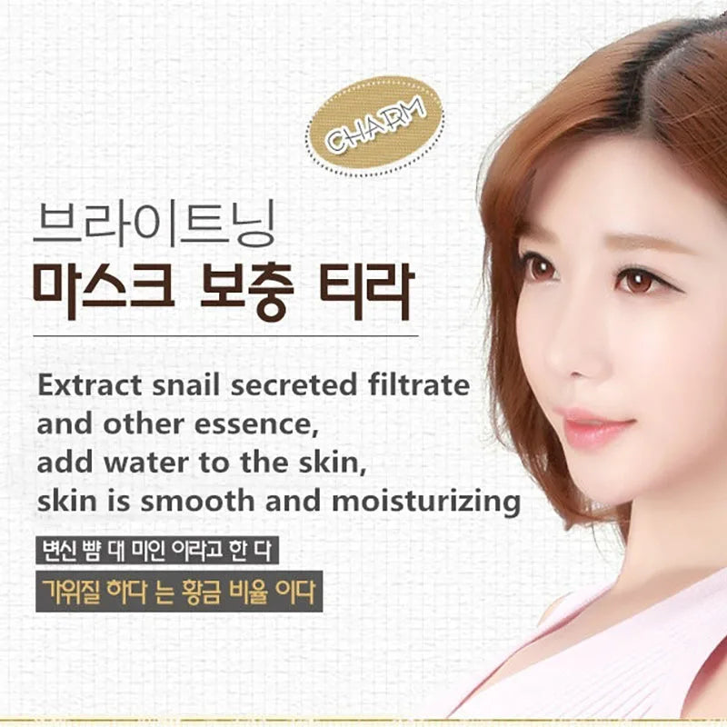 Snail Moisturising Face Masks